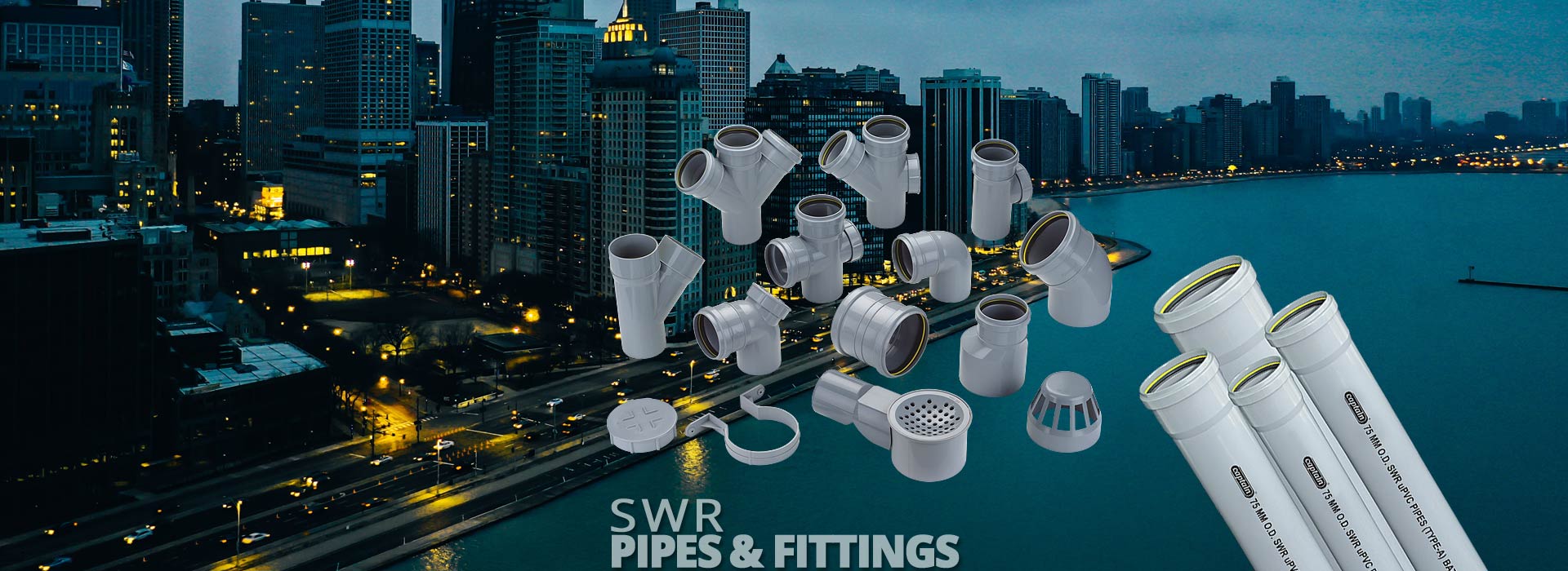 SWR Pipes & Fittings from Captain Pipes Ltd.