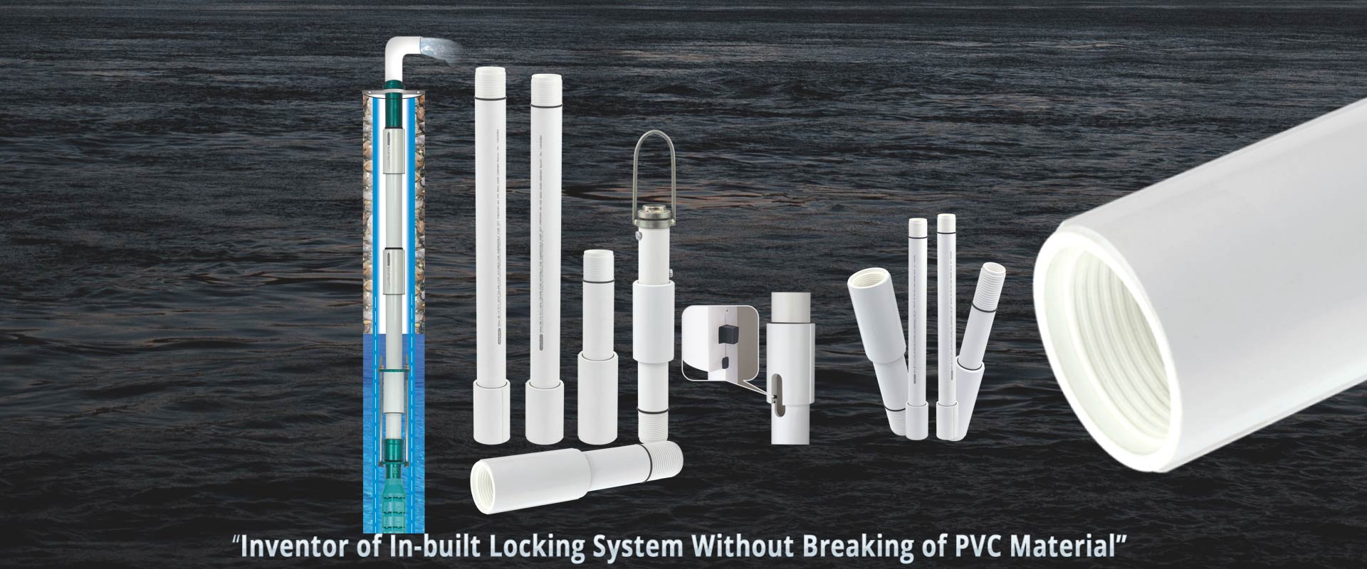 uPVC Column Pipes, Manufacturer, exporter & supplier of best quality uPVC Column Pipes in India, Gujarat, Rajkot