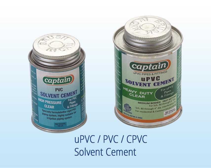 uPVC / PVC / CPVC Solvent Cement